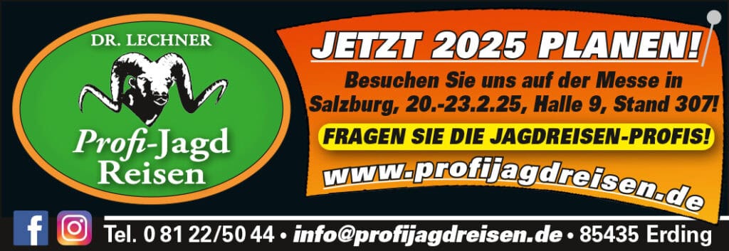 Über 40 Jahre Dr. Lechner Profi-Jagdreisen!